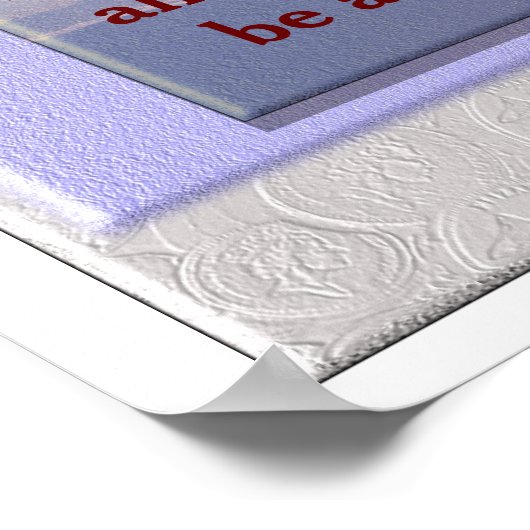 Poster Matthieu 6:33 (Coin)