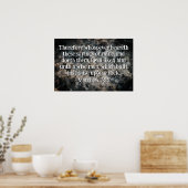 Poster Matthieu 7:24 (Cuisine)