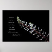 Poster Matthieu 7:7 (Devant)