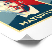 Poster MATURITÉ sur MAR-A-LAGO (Coin)