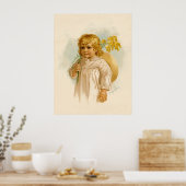 Poster Maud Humphrey Child A (Cuisine)