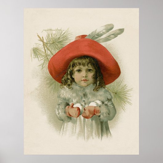 Poster Maud Humphrey Child B (Devant)