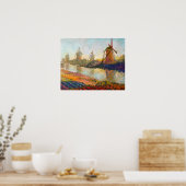 Poster Maufra - Windmills (Cuisine)