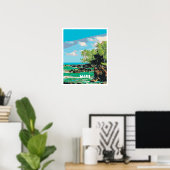 Poster Maui (Bureau à domicile)