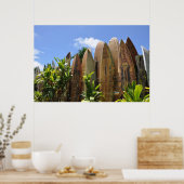Poster Maui Surfboard (Keuken)