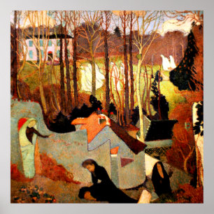 Poster Maurice Denis - Mystère de Pâques, peinture d'art
