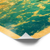 Poster MAURICE – Île de Bleu Infini (Coin)