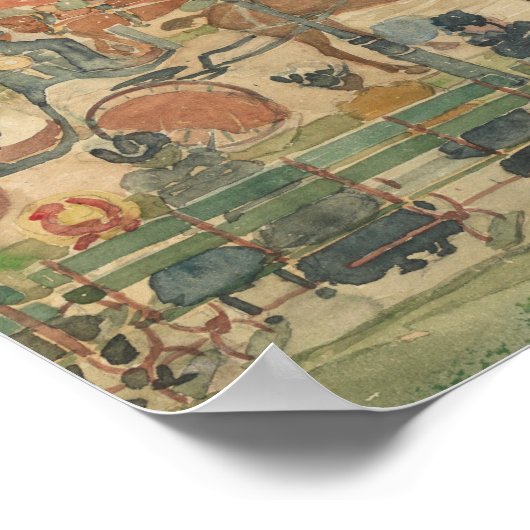 Poster Maurice Prendergast - Central Park, 1901 (Coin)