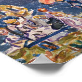 Poster Maurice Prendergast - Sur la plage (Coin)