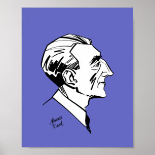 Poster Maurice Ravel