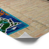 Poster Mausolée de Timur à Samarkand, Ouzbékistan (Coin)