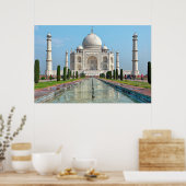 Poster mausolée du taj mahal Inde (Cuisine)