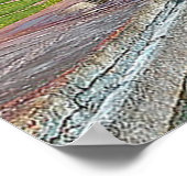 Poster Mausolée taj mahal Inde (Coin)