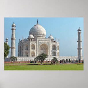 Poster Mausolée taj mahal Inde