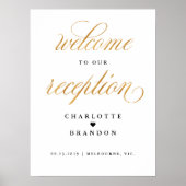 Poster Mauvais accueil à notre mariage de réception (Devant)