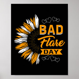 Poster Mauvais Flare Day Complexe régional syndrome de do