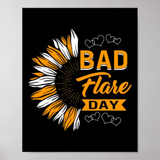 Poster Mauvais Flare Day Complexe régional syndrome de do (Devant)