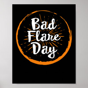 Poster Mauvais Flare Day Complexe régional syndrome de do