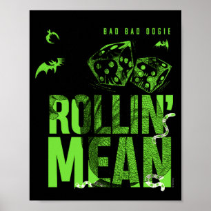 Poster Mauvais Mauvais Oogie Roulant T Shirt Moyen