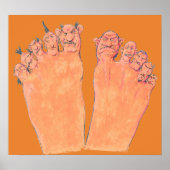 Poster Mauvais orteils (Devant)