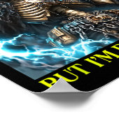 Poster Mauvais Squelette Autisme non diagnostiqué Brainro (Coin)