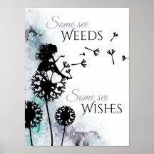 Mauvaises herbes et voiles ~ Fée et Dandelion