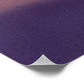 Poster “Mauve Mirage Flow” – Abstrait Rose Bleu Pêche (Coin)