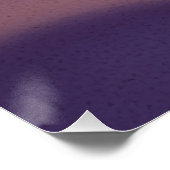 Poster “Mauve Mirage Flow” – Abstrait Rose Bleu Pêche (Coin)
