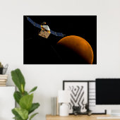 Poster Maven Spacecraft. (Bureau à domicile)