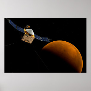Poster Maven Spacecraft.