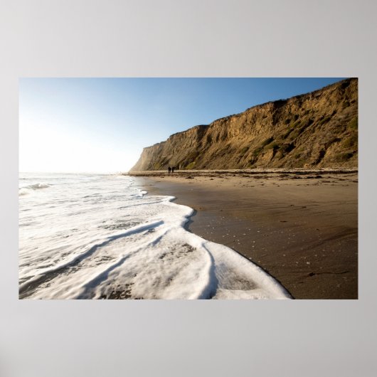 Poster Mavericks Beach, Half Moon Bay, CA (Devant)