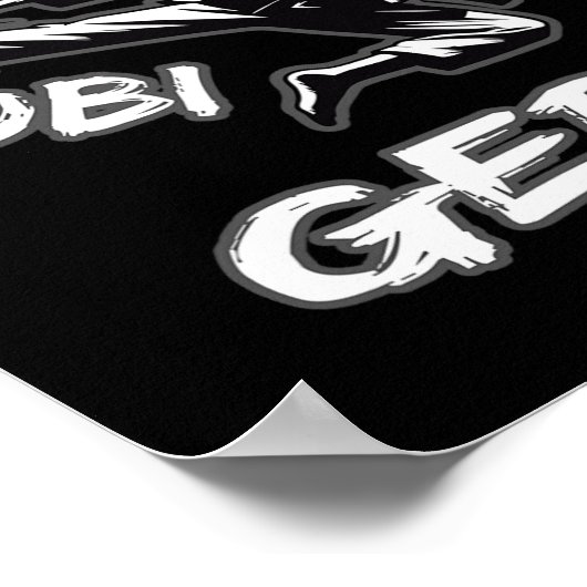 Poster Mawashi Tobi Geri (Coin)