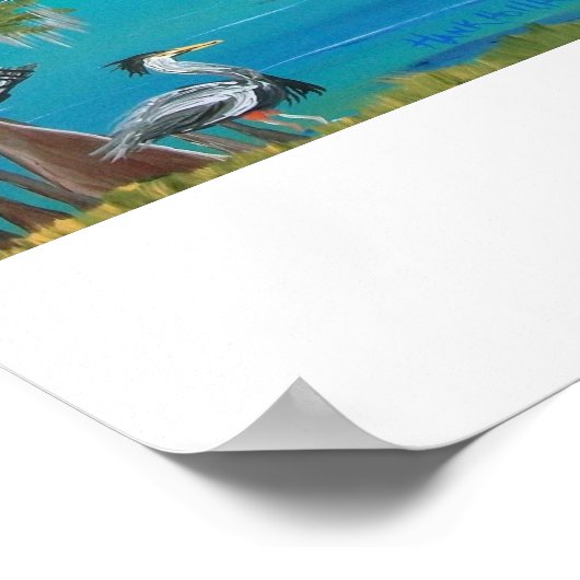 POSTER MAW'S BAYOU (Coin)