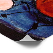 Poster Max Beckmann peinture, Quappi en rose (Coin)