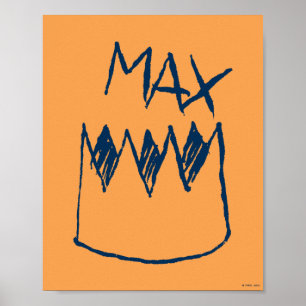 Poster Max & Crown Sketch