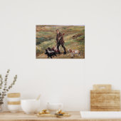 Poster Max Liebermann Hunter dans les dunes (Cuisine)