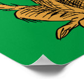 Poster Max the Dog in Santa Hat (Coin)