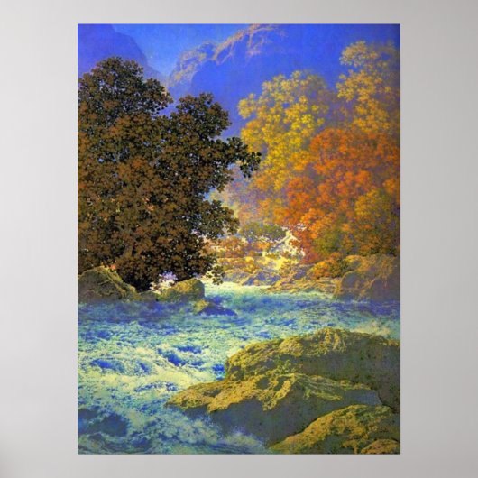 Poster Maxfield Parrish — Misty Morning (Devant)