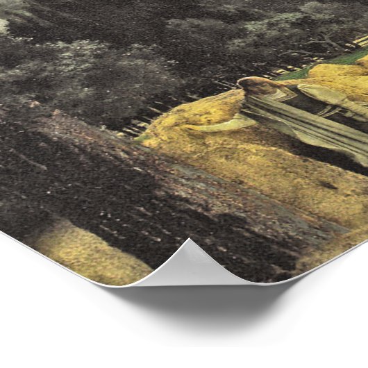 Poster Maxfield Parrish - Poet's Dream (1901) (Coin)