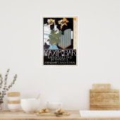 Poster Maxim Bar Nourriture Vintage (Cuisine)