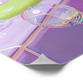 Poster Maximalist Bathroom Wall Art, British shorthair (Coin)