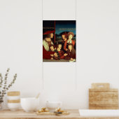 Poster Maximilian I avec sa première femme (Cuisine)