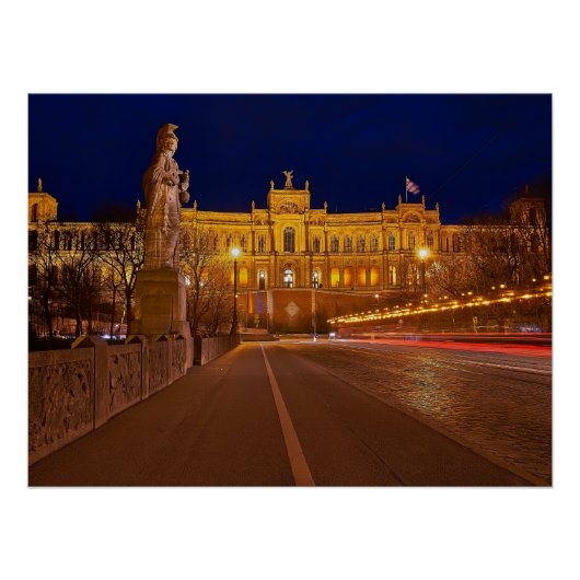 Poster Maximilianeum Munich (Devant)