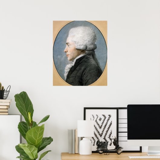 Poster Maximilien de Robespierre (Bureau à domicile)
