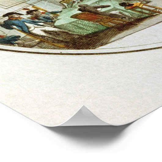 Poster Maximilien de Robespierre blessé (Coin)