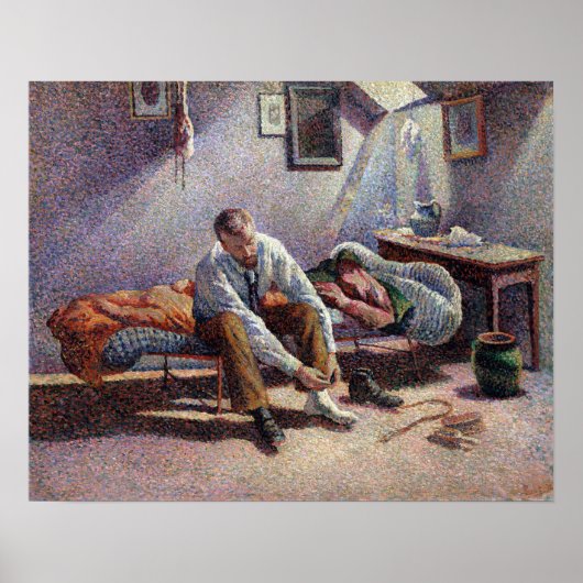 Poster Maximilien Luce Matin, Intérieur (Devant)
