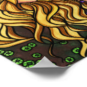 Poster "Maxine" Mermaid Beta Fish Fantasy Fairy Art (Coin)