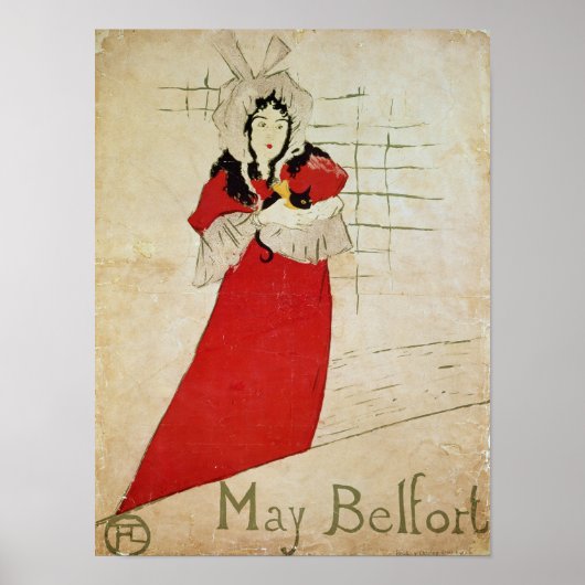 Poster May Belfort, France, 1895 (Devant)