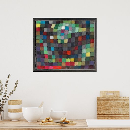 Poster May Picture, par Paul Klee, 1925 (Cuisine)