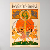Poster May Pole - Art Vintage (Devant)